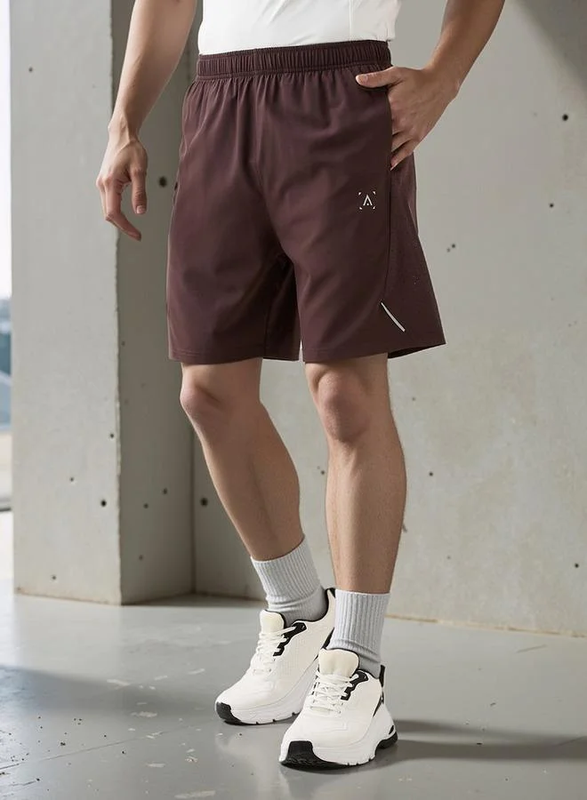 ADOT by Splash Regular Fit Shorts with Elasticated Waistband