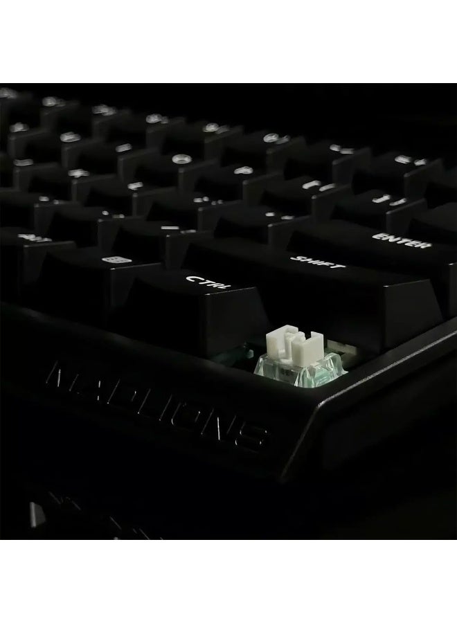 مادليونس لوحة مفاتيح الألعاب المغناطيسية MAD 60 HE - مفاتيح مغناطيسية بتقنية تأثير هول من نوع Amber Pro - معدل استجابة 8000 هرتز - معدل مسح 32 ألف - زمن استجابة 0.125 مللي ثانية - دقة 0.02 مم - وضع التشغيل السريع - Image 2