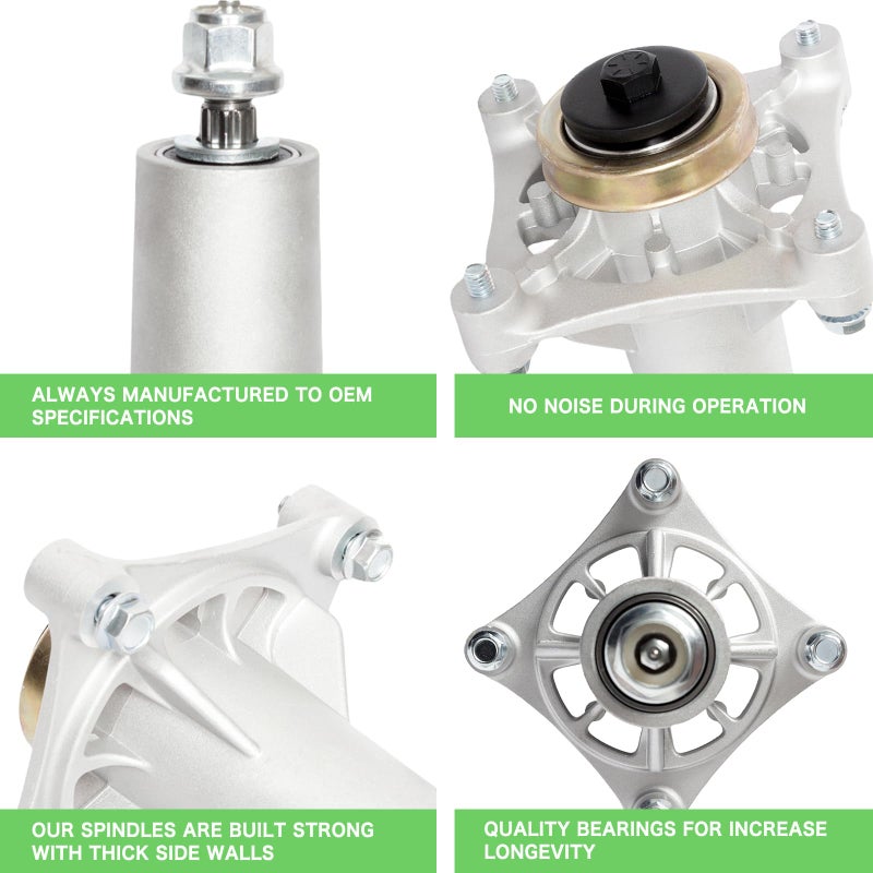 TENGMUJX 187292 192870 567253301 587819701 587125401 Spindle Assembly Fit for 42" 46" 48" 54" Mower Deck Husqvarna yth22v46 yth24v48 yth18K46 yth18542 YTA22V46 z254 Craftsman yt3000 YS4500 YT4000 Lawn Mower - Image 4