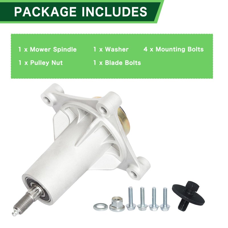 TENGMUJX 187292 192870 567253301 587819701 587125401 Spindle Assembly Fit for 42" 46" 48" 54" Mower Deck Husqvarna yth22v46 yth24v48 yth18K46 yth18542 YTA22V46 z254 Craftsman yt3000 YS4500 YT4000 Lawn Mower - Image 5