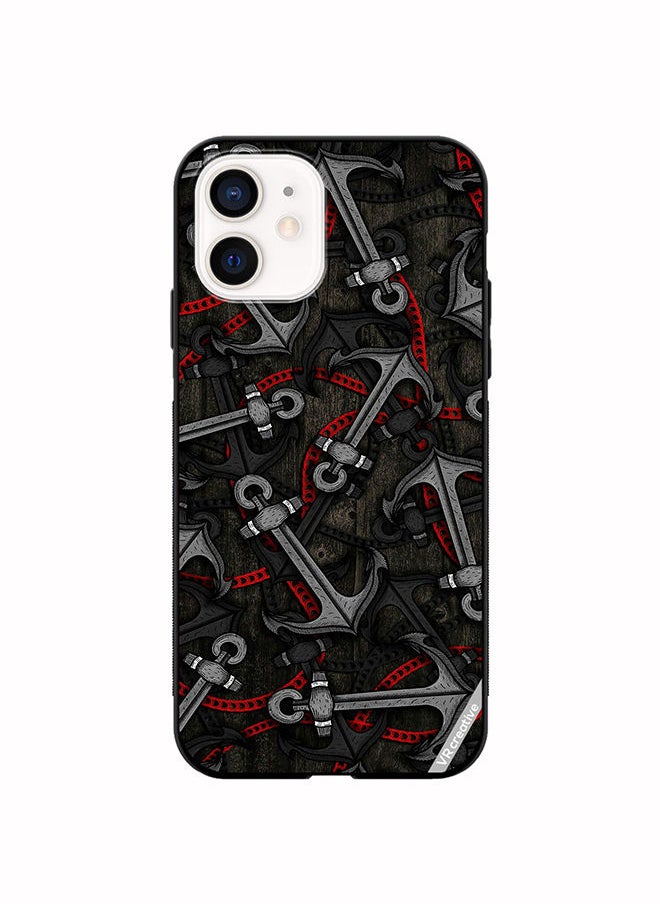 VR CREATIVE - Protective Case Cover For Apple iPhone 11 Anchor Leggings Design Multicolour - Image 1