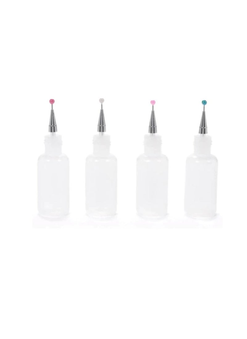 Crafters Toolbox Applicator Bottles Ultra fine Tip 20 ml 4 assorted size