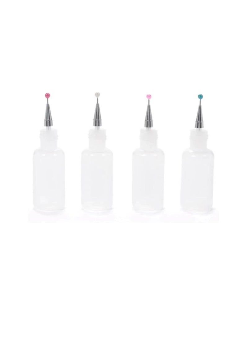 Crafters Toolbox Applicator Bottles Ultra fine Tip 20 ml 4 assorted size