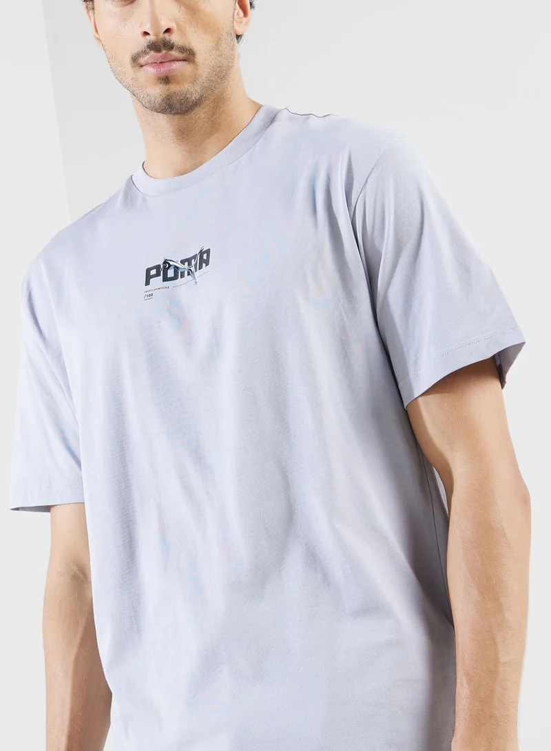PUMA Chrome Cat Graphics T-Shirt