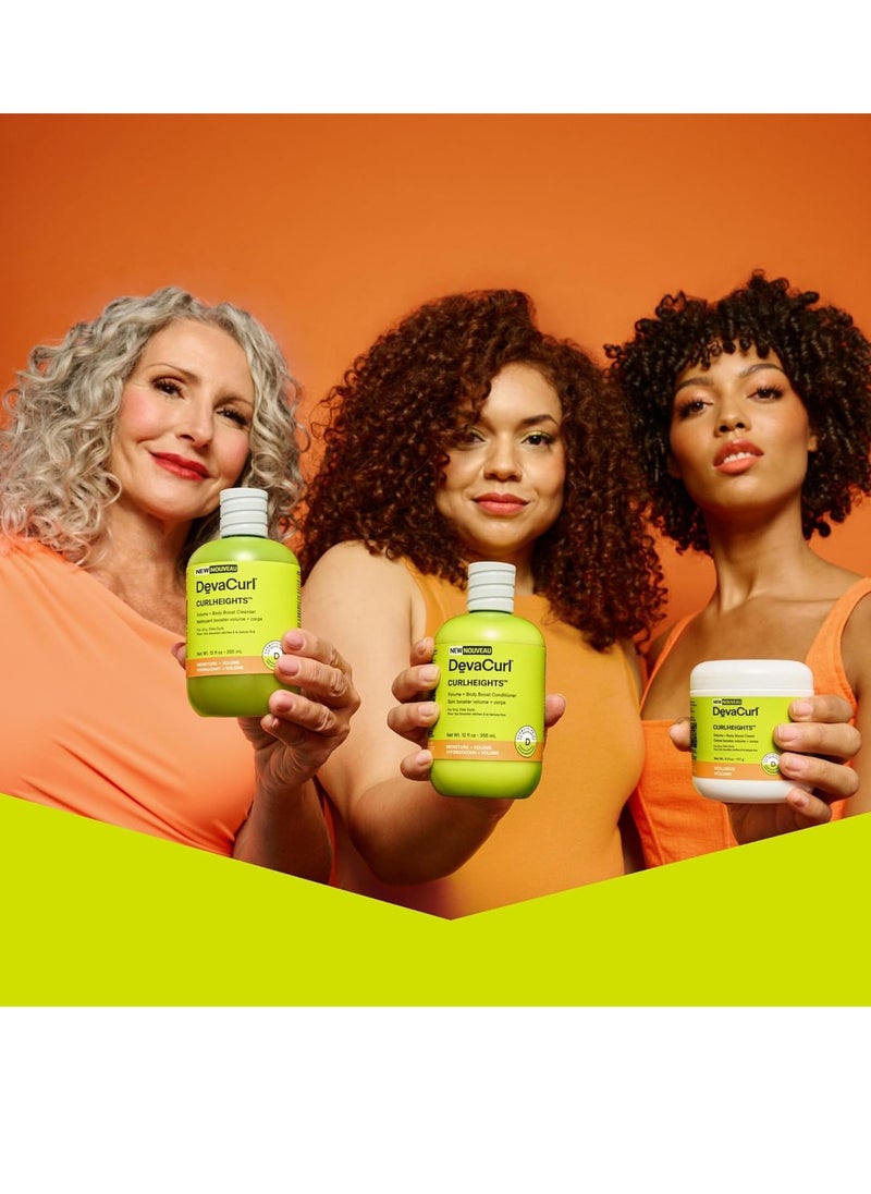 DevaCurl DevaCurl CurlHeights Volume + Body Boost Cream, 6 oz  - Image 2