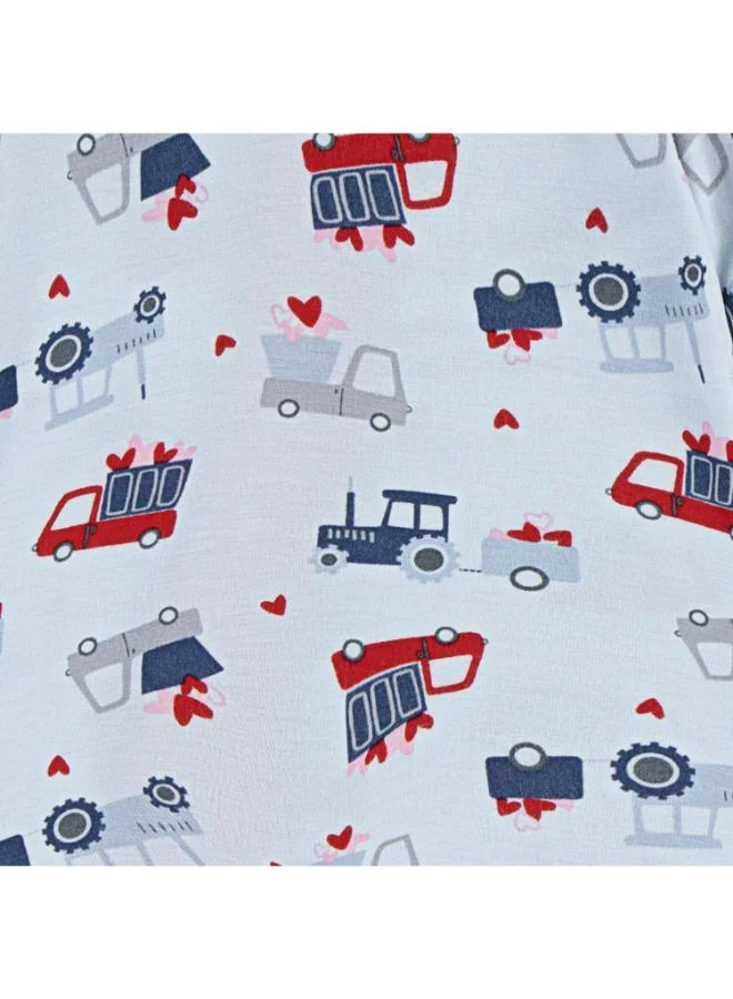 HUGGIES SEASONAL FOOTED COVERALL