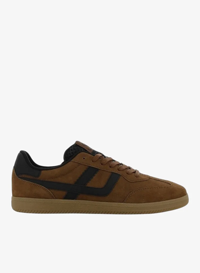 SJ SJ Men's Panelled Sneakers with Lace-Up Closure - 639702-198