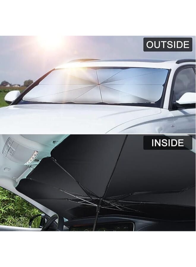 Car Sun Shade Umbrella - Foldable UV Protection for Your Vehicle - Image 4