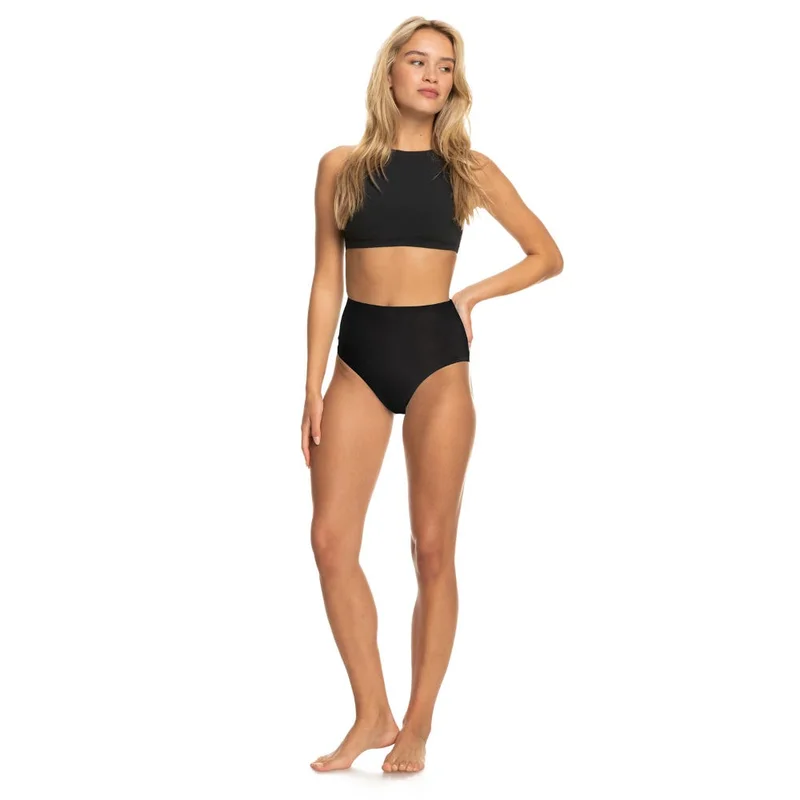 روكسي Pro The Pop Up Crop Bikini Top - Women