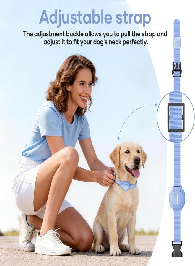 Jugbow Shock Collar for Small Dogs - 4200FT Dog Training Collar with Remote for 5-30lbs Mini Small Dogs, IPX8-Waterproof Rechargeable E-Collar with Beep (1-9), Vibration(1-3), Safe Shock(0-16)(Blue) - Image 4