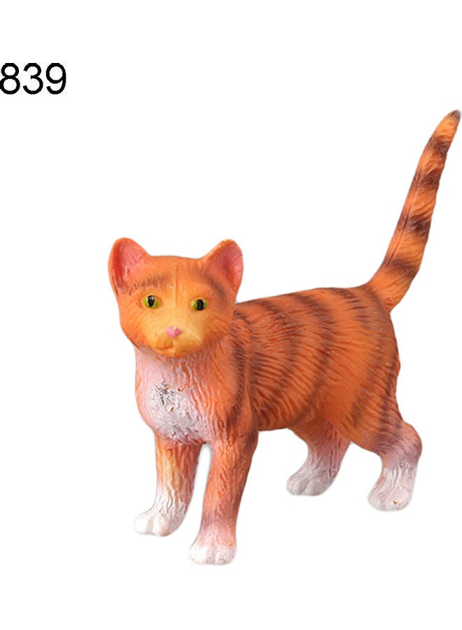NIBEMINENT PVC Simulation Mini Cat Figure for Kids