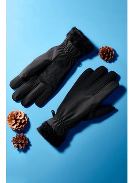 Tchibo Women Soft,Shell Gloves, Black  - Image 1