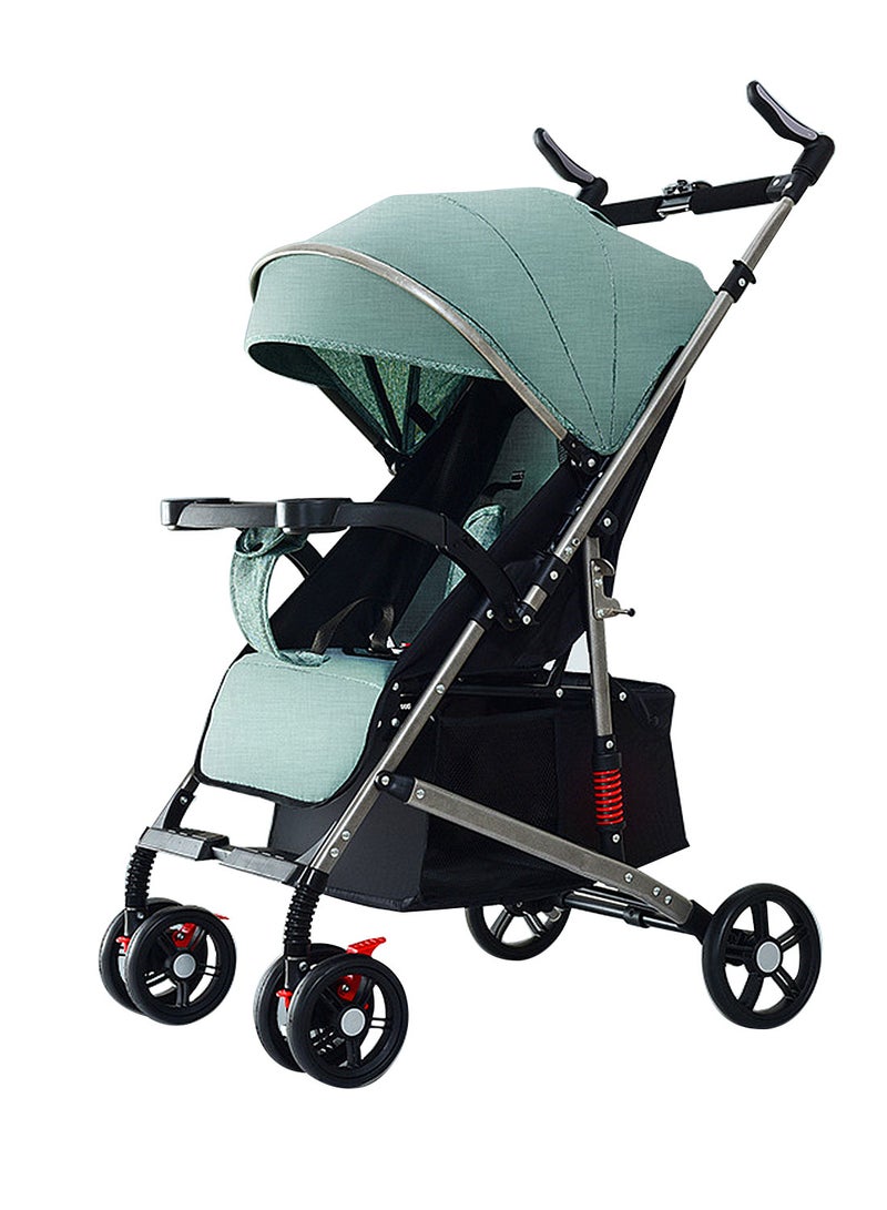 ما بيبي عربة أطفال، عربة أطفال ثنائية الاتجاه، عربة أطفال خفيفة الوزن للغاية ومحمولة مع خاصية امتصاص الصدمات - Image 1