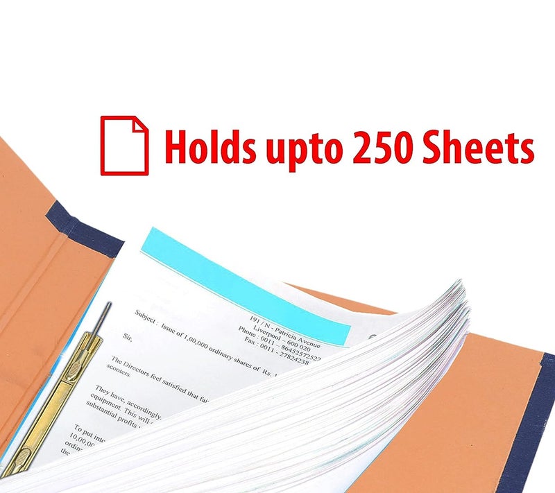 SNDIA 12 Pack Spring Files File A4 Size Paper Cobra File Document Holder Certificates Holder- Color May Vary (35 x 26 x 3.5 cm) - Image 4
