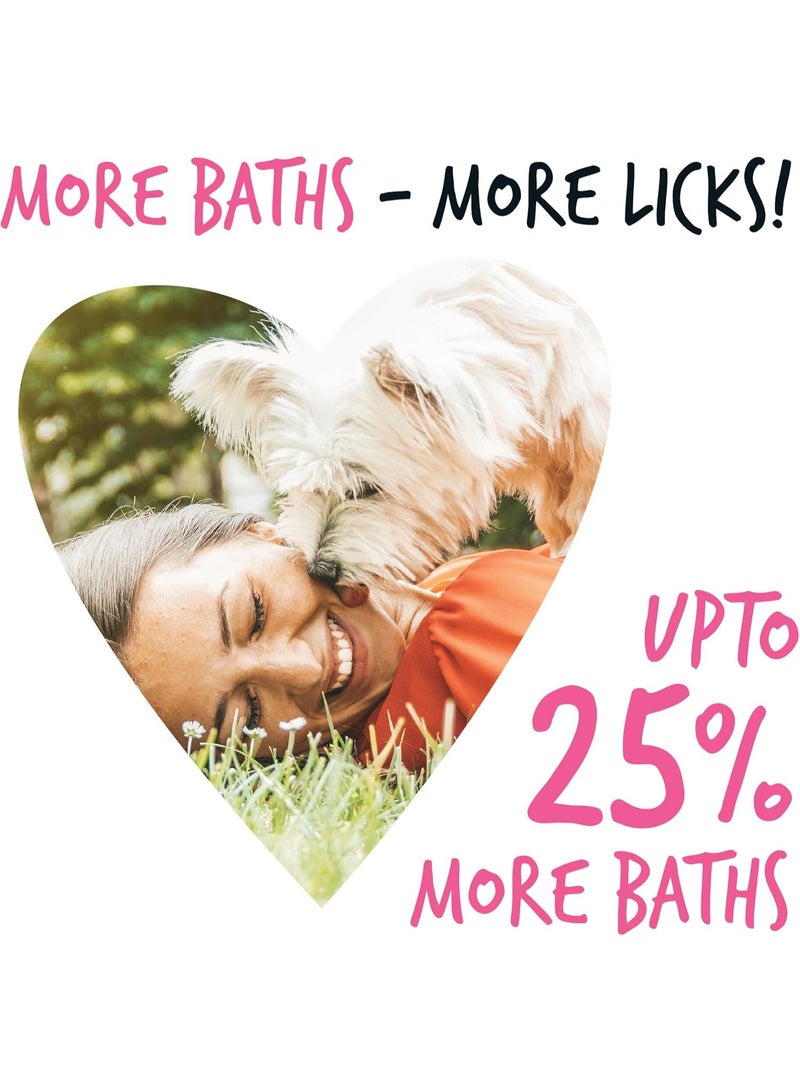 بوجالوجز BUGALUGS Baby Fresh Dog Shampoo dog grooming shampoo products for smelly dogs with baby powder scent, best puppy shampoo baby fresh, shampoo conditioner, Vegan pet shampoo professional (625ml) - Image 2