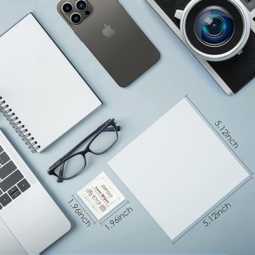 Dipoo 200 Count Lens Wipes for Eyeglasses, Eye Glasses Cleaner Wipes Pre-moistened Individually Wrapped Sracth-Free Streak-Free Eyeglasses Cleaning for Sunglass, Camera Lens, Goggles - Image 5