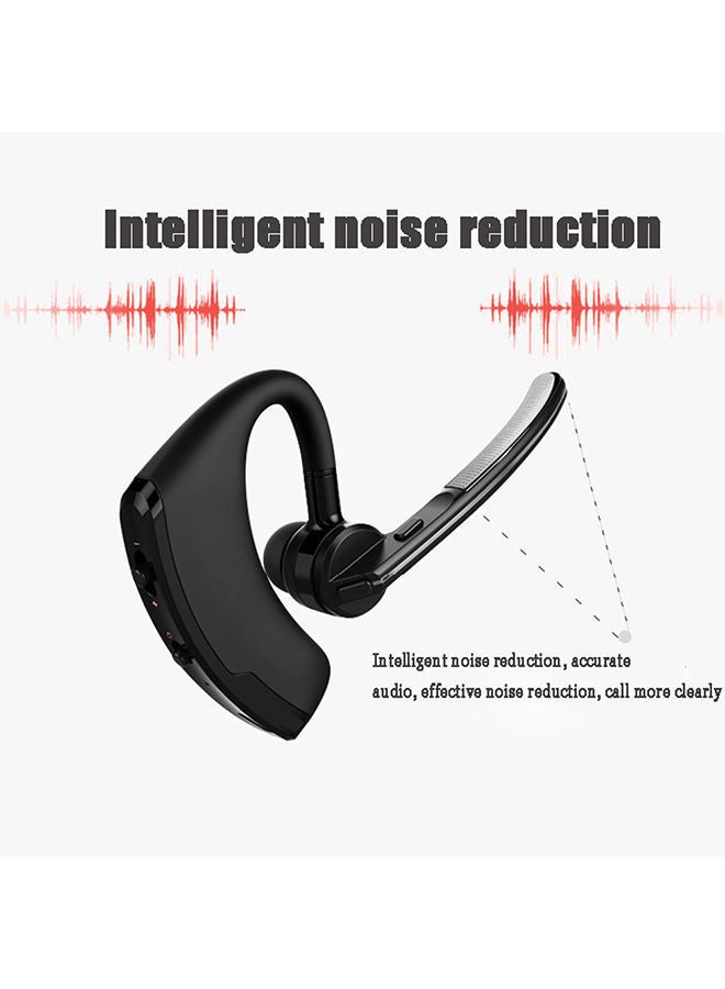 NIBEMINENT V8 Bluetooth 4.0 Headsets Wireless Hands-Free Earphones Stereo Music Headphones Cvc 6.0 For Samsung Phones Black - Image 3