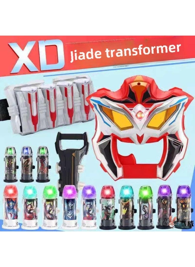 Siro Glasses Toy Suit Transformation Unlimited Siro Eyes G + D Superman Transformation Altman Summoner-Color:Selero Glasses + 12 Luminous Capsules - Image 2