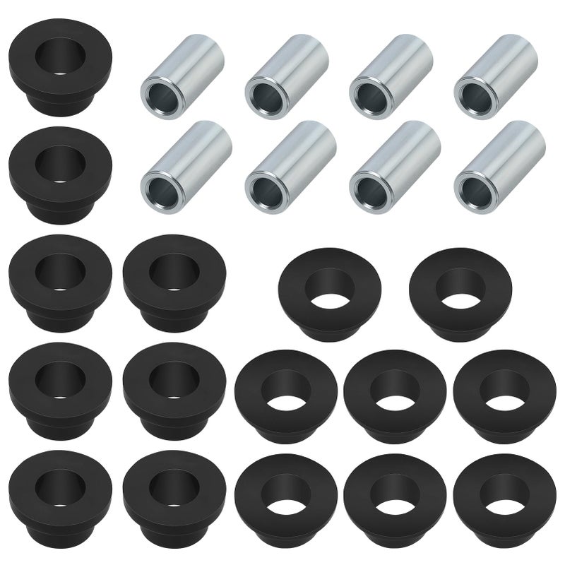 JAVIK Front Rear Shock Bushing Sleeve Kit for Polaris Ranger 1000900800Diesel RZR 800570 Sportsman 1000850550 Scrambler 850 PROXD
