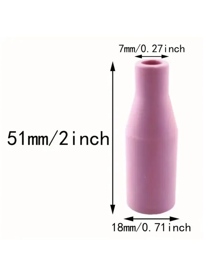 أسلوب يورو مسدس لحام MIG MAG غاز السيراميك فوهة كوب درع حماية MB 15AK 5 قطع - Image 2