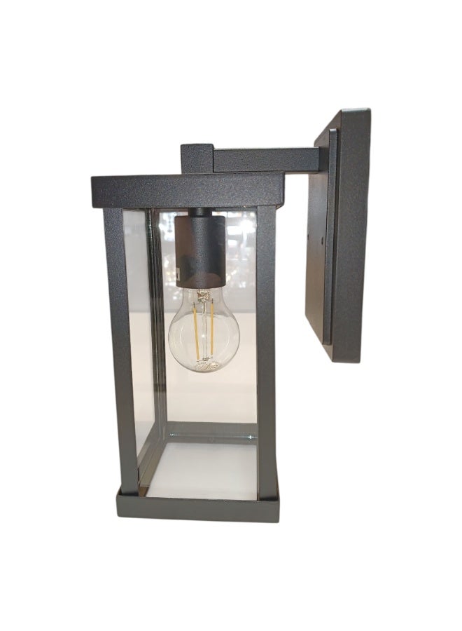 AL SALHIYA LIGHTING Outdoor Wal Light A512-W E27 - Black - Image 3