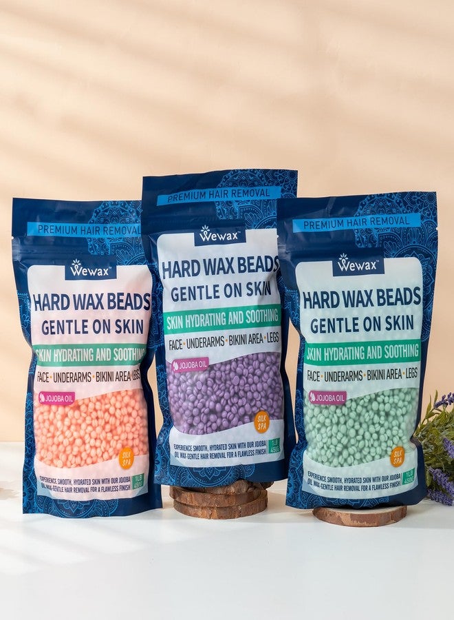 Wax Bear 3lb Hard Wax Beads Kit for Hair Removal - WAX ON, HAIR GONE! Wax Beans for Women Men, At Home Brazillian Wax for Coarse Hair, Face, Legs, Arms, All Over Body - Image 5