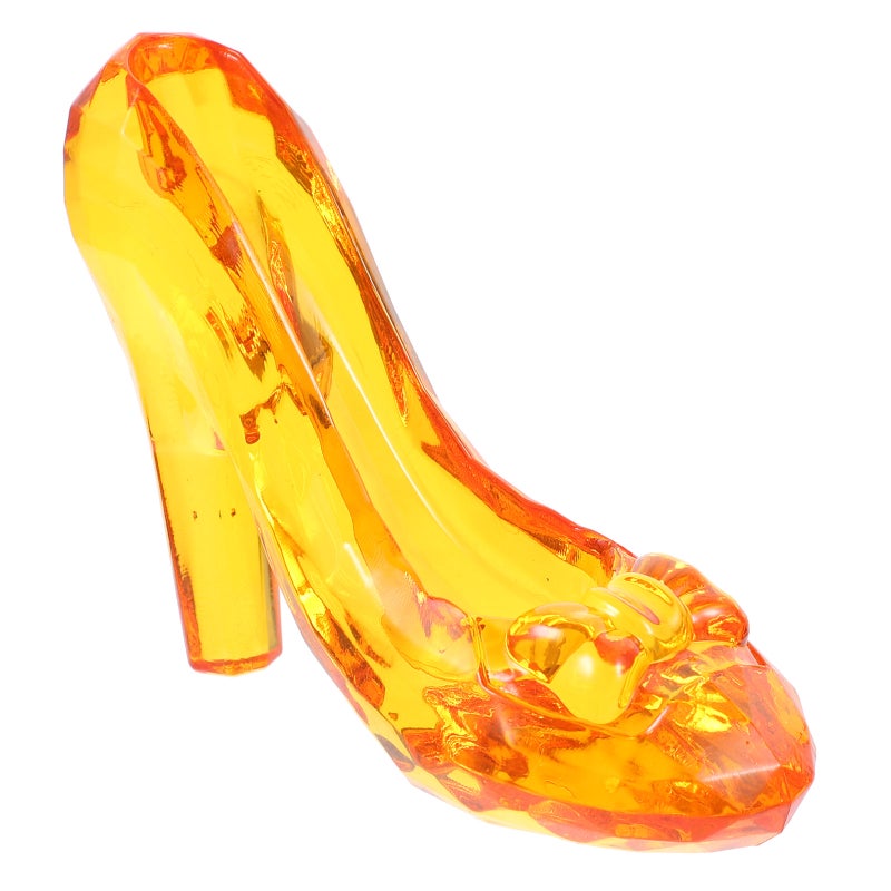 2pcs Crystal Shoe Decor High Heel Shoe Ornament Decorative Crystal Shoe Table Decoration - Image 5