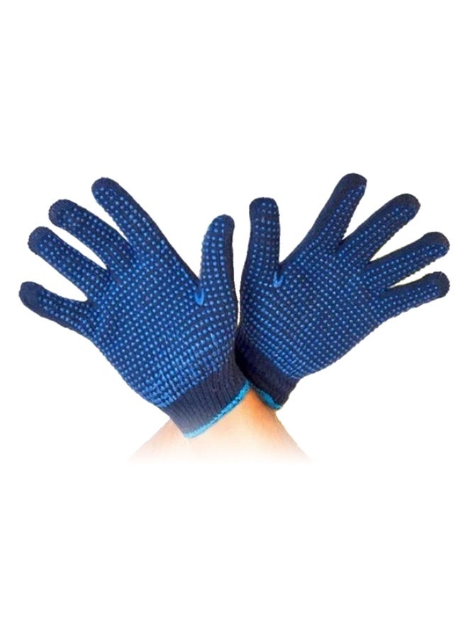 Duravel Knit Work Gloves with Non-Slip Grip Dotted Cotton Hand Gloves for Industrial and Indoor Use - Image 2