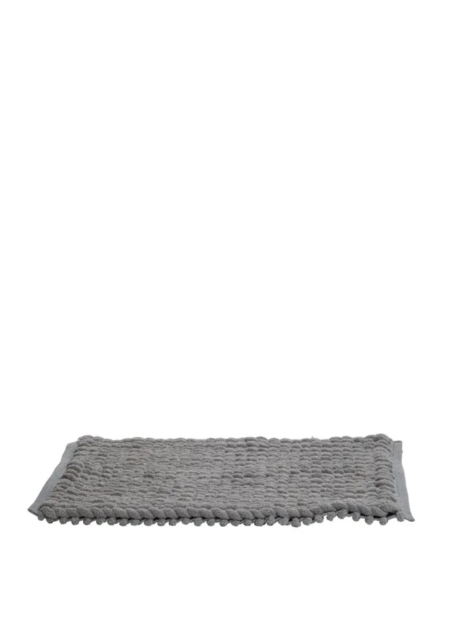 Five Simply Smart Thick Patterned Rectangular Bathmat Light Grey 50 x 75 cm 174629B