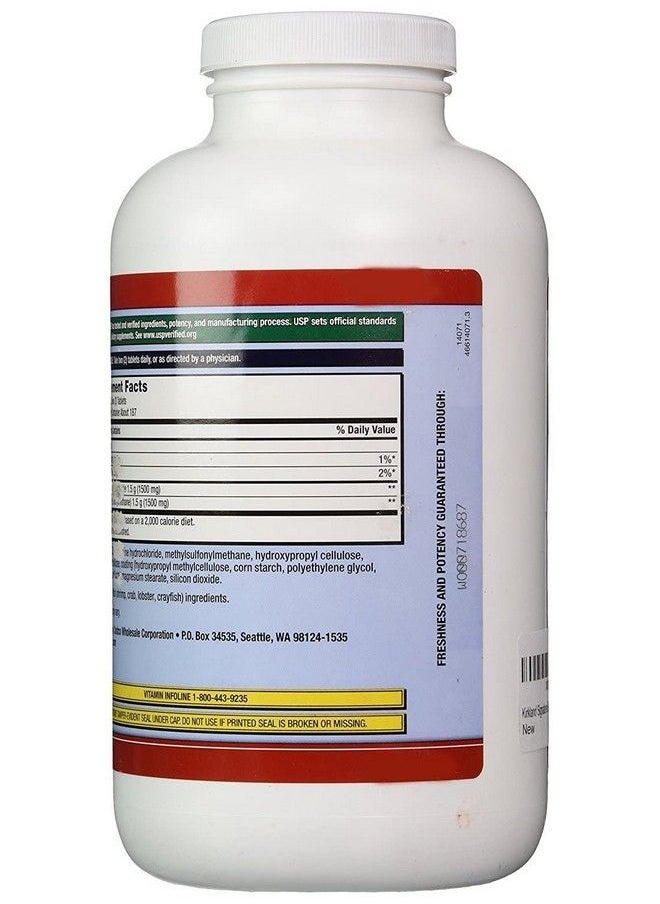 Kirkland Signature - Extra Strength Glucosamine Hci 1500Mg With Msm 1500 Mg 375Count Tablets (Multi Pack Of 2) - Image 1