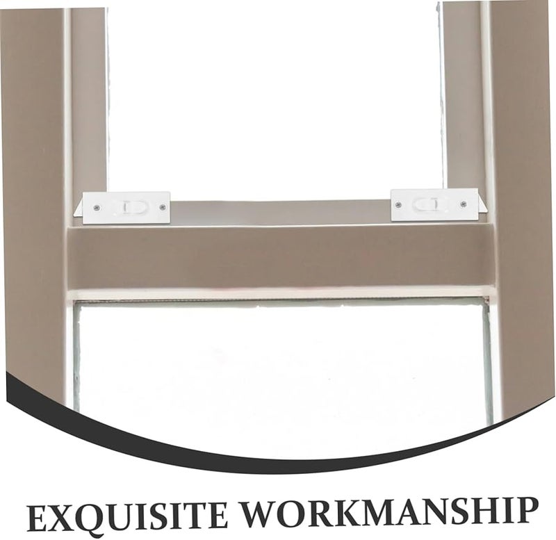 Artibetter Spring Loaded Window Tilt Latches Replacement Parts 1 Pair White - Image 3