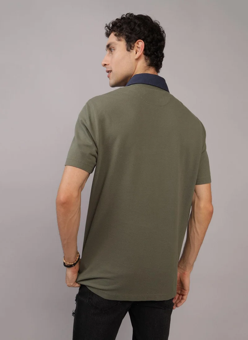 امريكان ايجل Rugby Logo Polo Shirt
