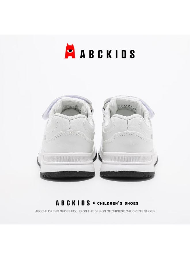 Abc Kids Children's Casual Sneakers Autumn Kids Boys Girls White Sports Shoes 3036 White Size 27 - Image 5