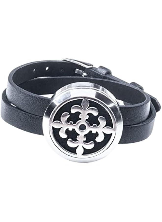 Arabest Aroma Therapy Oil Diffuser Meditation Bracelet - Scent Holder Yoga Wrap Bracelet Women's Novelty Jewelry Gift  - Image 1