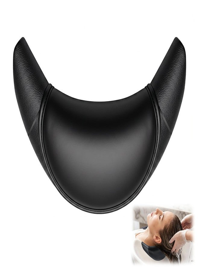 YINSHCO Shampoo Bowl Neck Rest Cushion with Dual Suction Cups, Silicone Professional Shampoo Bowl Neck Rest Pillow, Hair Salon Washing Tool for Home Salon Hair Washing Wash Basin - Image 1
