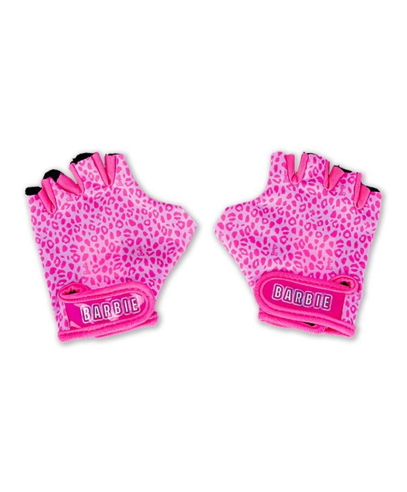Spartan Barbie 6‑Piece Protective Set XS – Knee Pads, Elbow Pads & Gloves | Foam Cushion with Slide Caps | Adjustable Velcro Straps | Lightweight Breathable Fabric | Youth XS (3‑5Years) SP‑9121 - Image 3