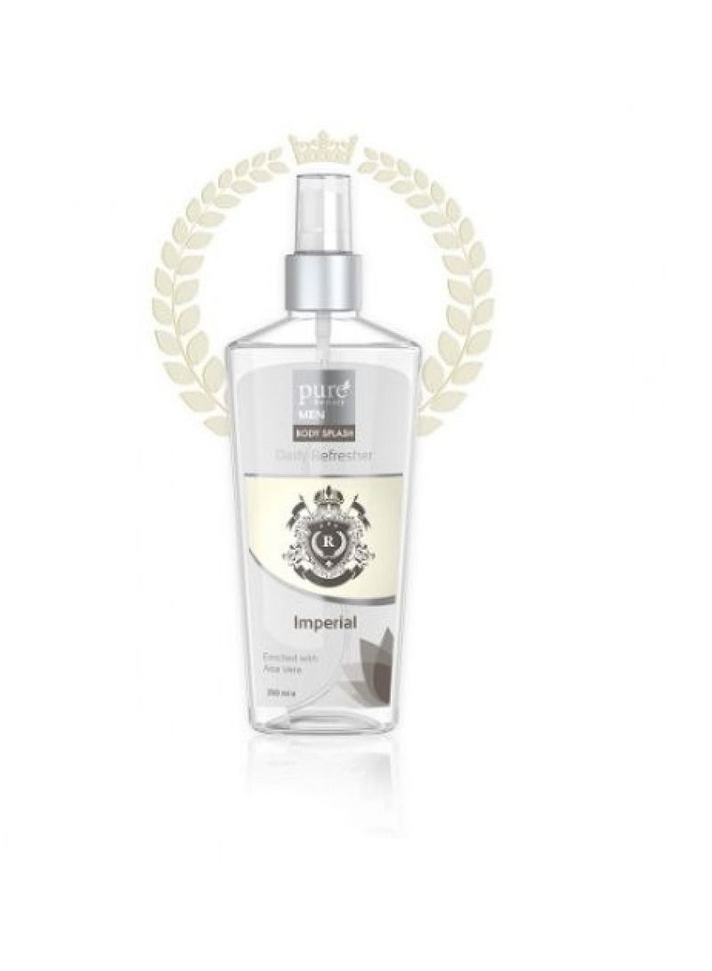 PURE Perfumed body spray for men imperial from pure beauty 250 ml