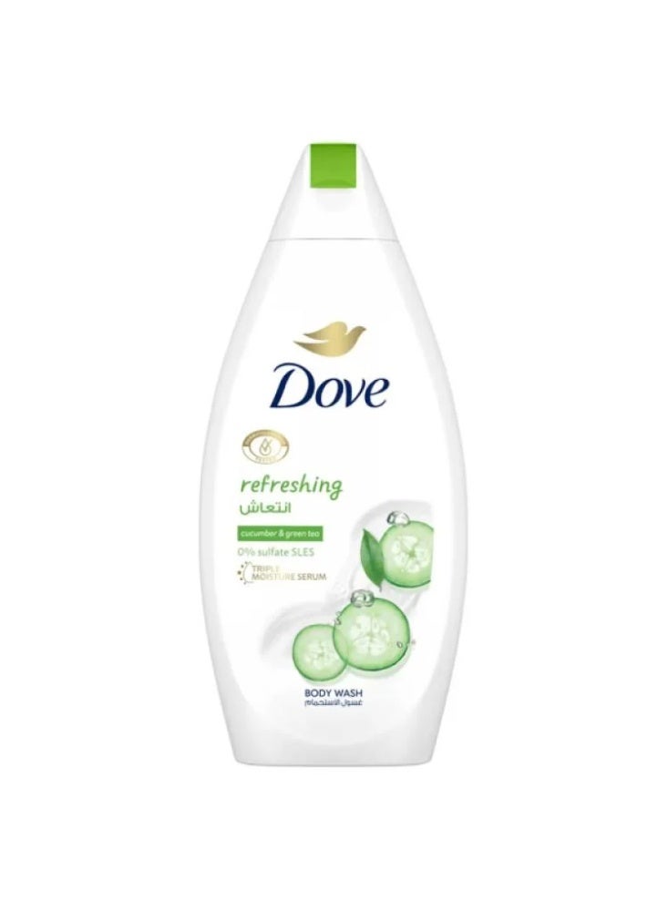 Dove Cucumber & Green Tea Body Wash - 750ml
