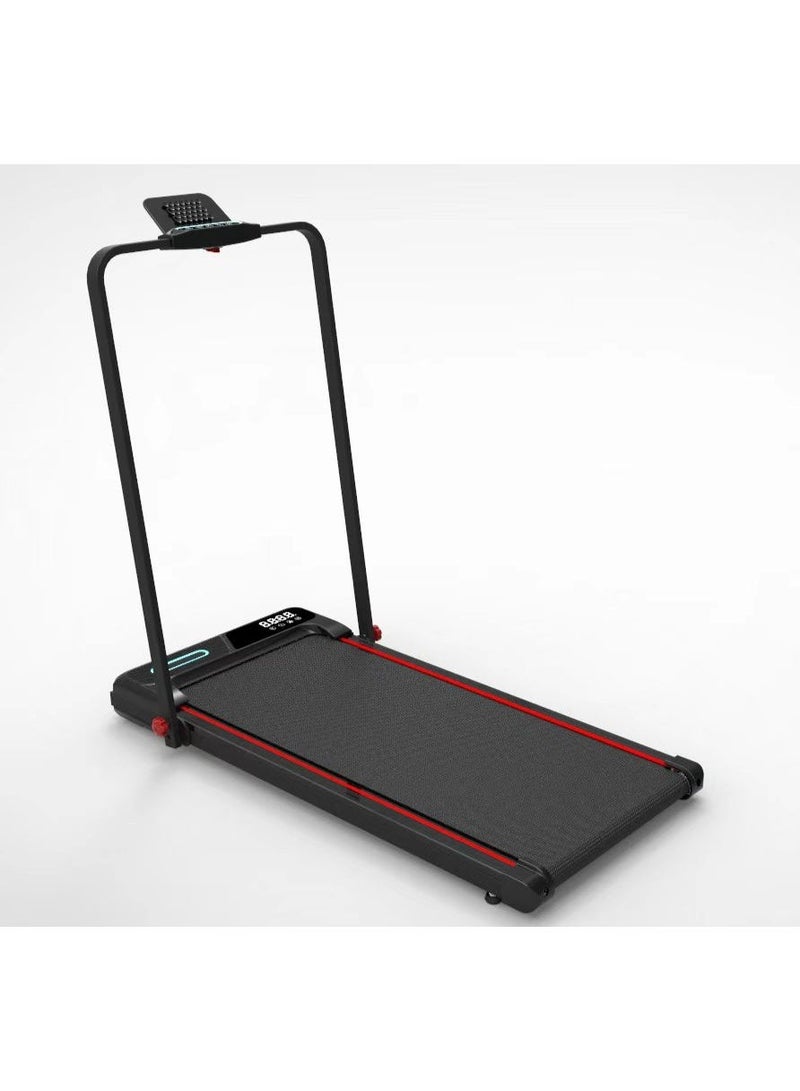 الحلم جهاز المشي المنزلي، وسادة مشي ذكية 2 في 1 مع منحدر ومقبض قابل للفصل، جهاز مشي قابل للطي بقوة 2.0 حصان، محرك هادئ ومكبر صوت، سعة 220 رطلاً - Image 2