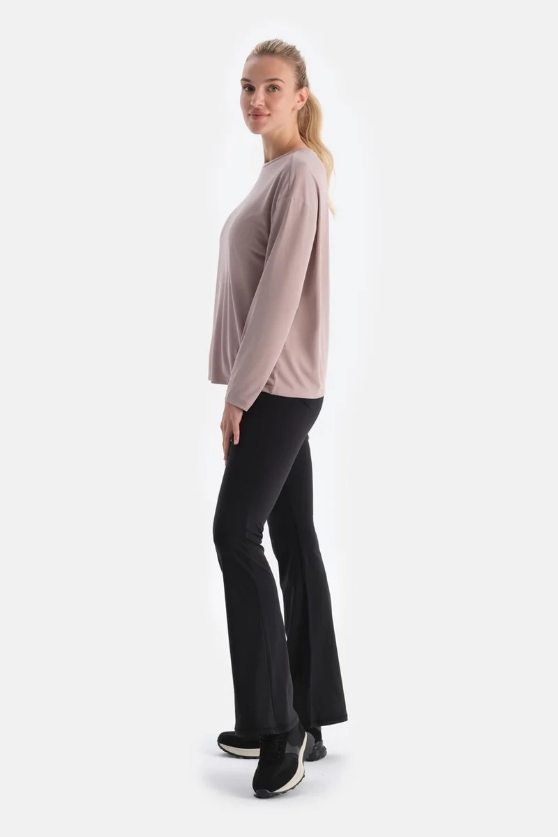 dagi Black Women's Bell-bottom Leggings