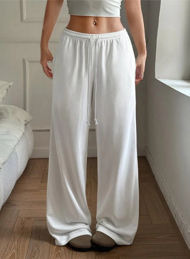 Take Two Women Wide Leg Pants with Drawstring