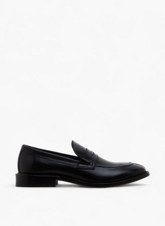 DUCHINI Men Lace-Up Leather Loafers - Image 1
