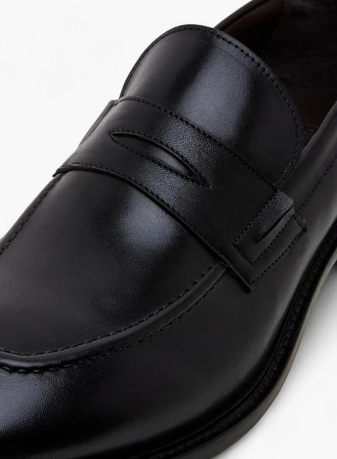 DUCHINI BLACK Men Lace-Up Leather Loafers for Men | Best Price UAE