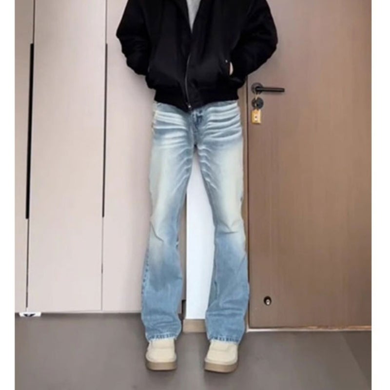 Unisex Classic Denim Jeans Loose Fit Daily Outdoor Wear - Image 3