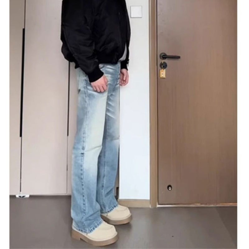 Unisex Classic Denim Jeans Loose Fit Daily Outdoor Wear - Image 4