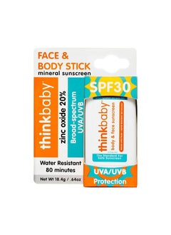 Thinkbaby Sunscreen Stick White/Orange 0.64 Ounce (2 Pack)  - Image 3