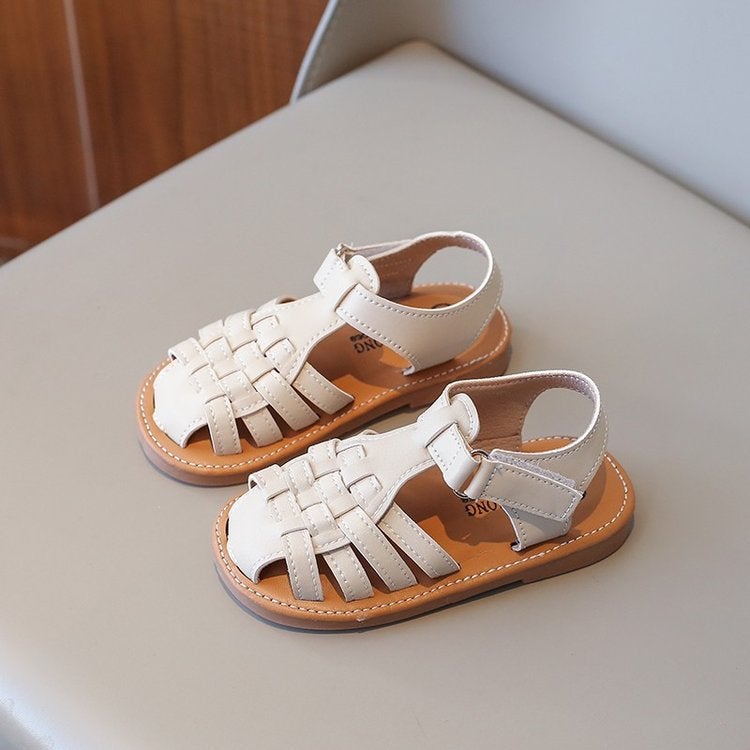 Baby Girl Toe Sandals Children Korean Style Roman Shoes Little Girl Fashion Casual Sand - Image 3