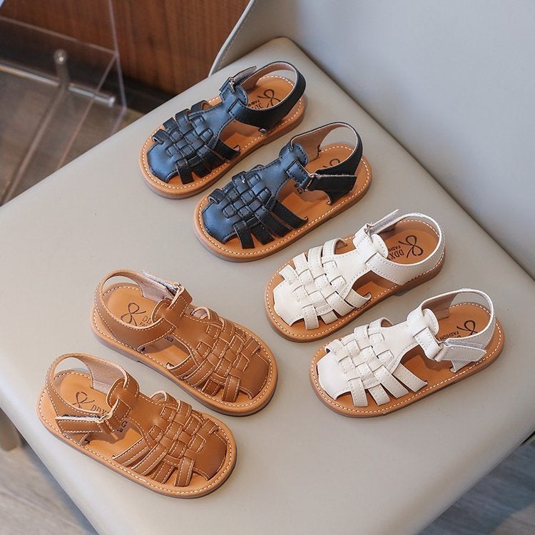 Baby Girl Toe Sandals Children Korean Style Roman Shoes Little Girl Fashion Casual Sand - Image 2