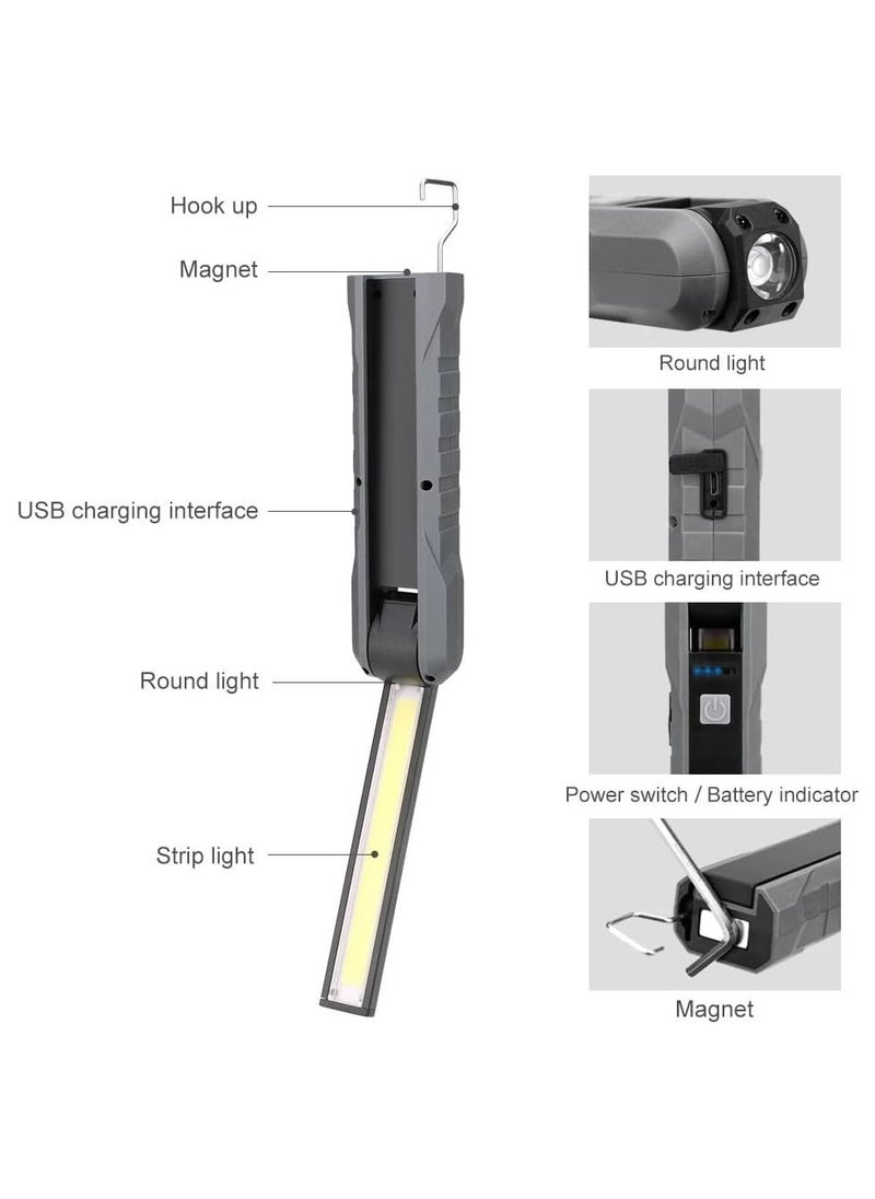 Porodo 2 in 1 Foldable Outdoor Flashlight 5W - pzsku/Z8BC2C810760F8C763D65Z/45/_/1740383372/65bfdcfd-1900-4db3-85b0-5adf338cb604