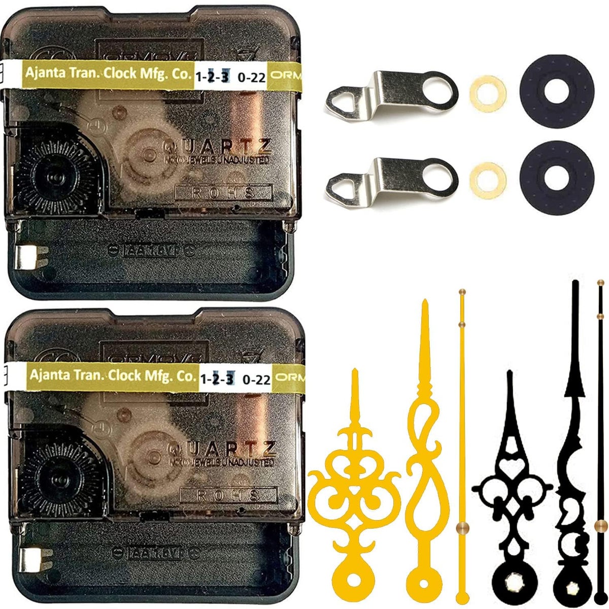 Ticking Machine Generic YONOTA® Combo of Ajanta Mfg. Battery Operated Plastic Ticking ...